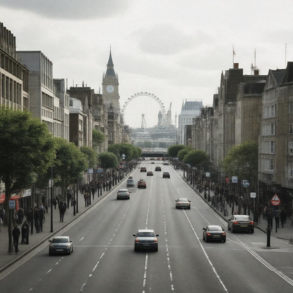 Click to view larger image AI-created image of Belvedere Road, London SE1 8XX