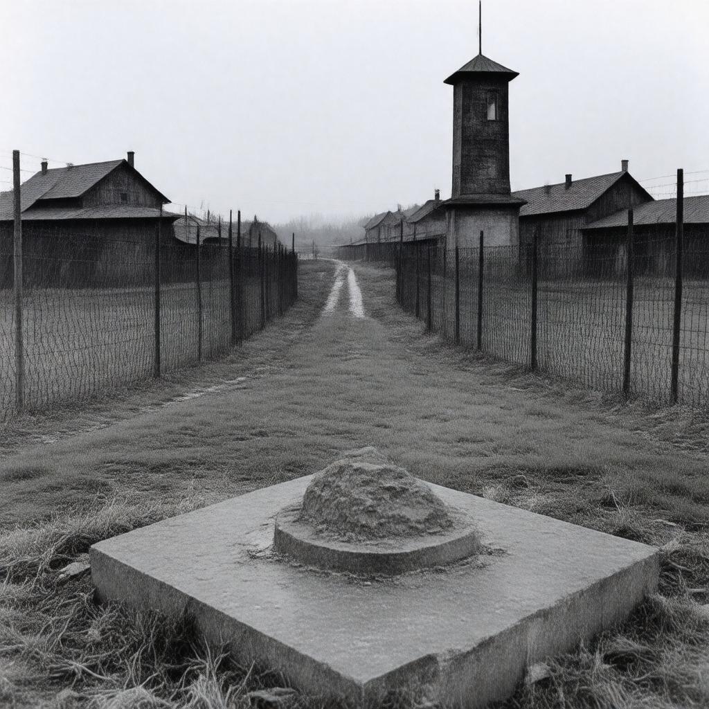 AI-created image of Belzec