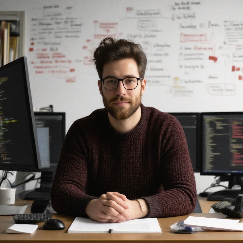 AI-created image of Ben Clifford