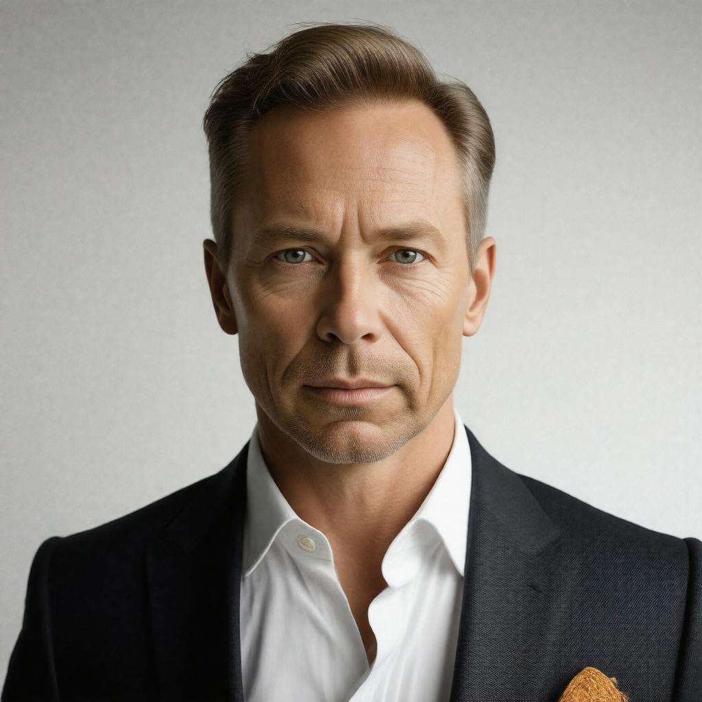 AI-created image of Ben Daniels