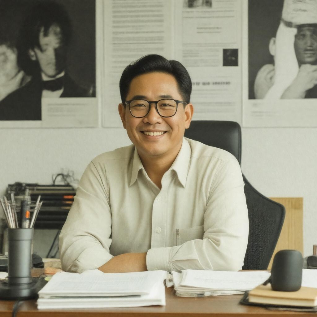 AI-created image of Ben Fong-Torres