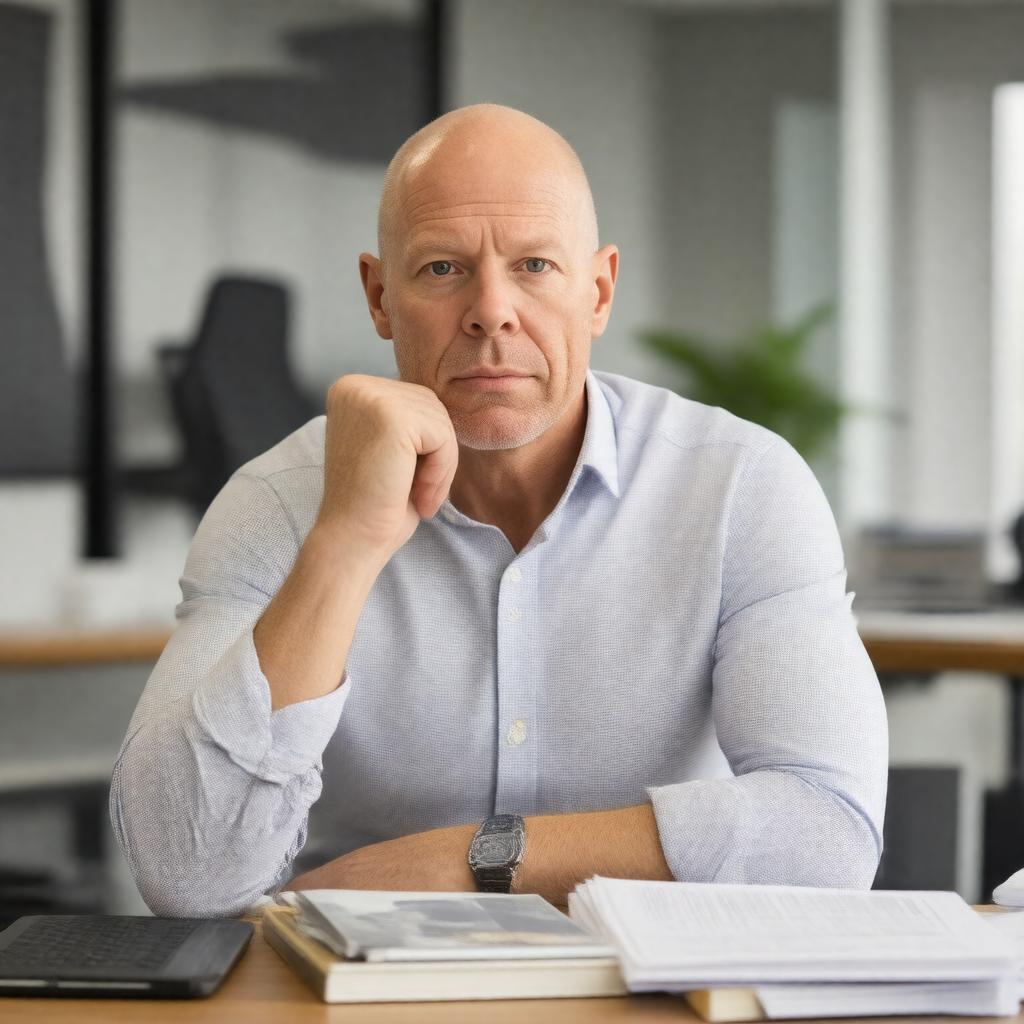 AI-created image of Ben Horowitz