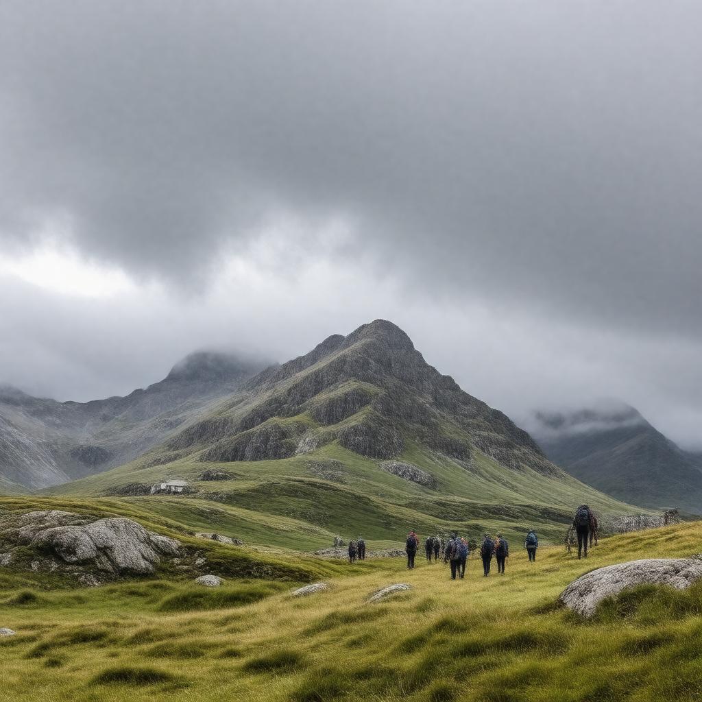 AI-created image of Ben Nevis