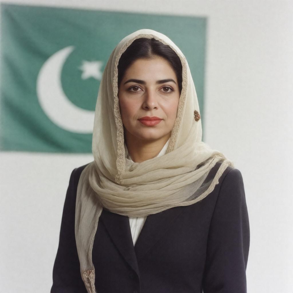 AI-created image of Benazir Bhutto