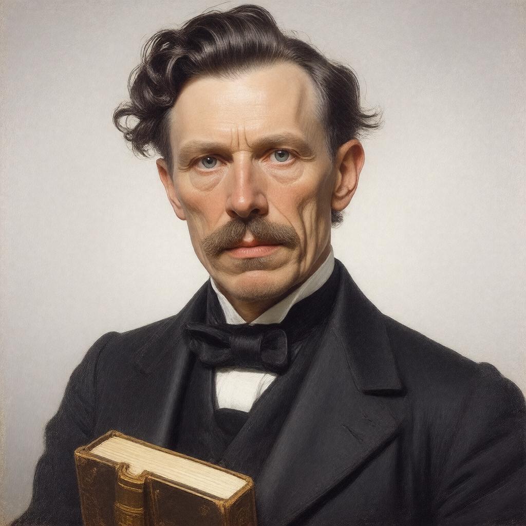 AI-created image of Benedict Nicolson