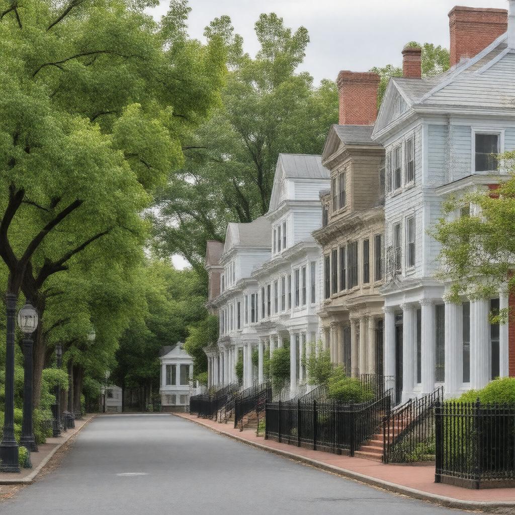 Click to view larger image AI-created image of Benefit Street