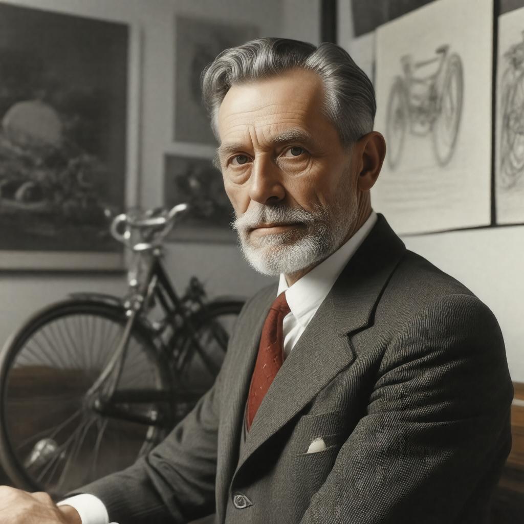 AI-created image of Benjamin Bowden