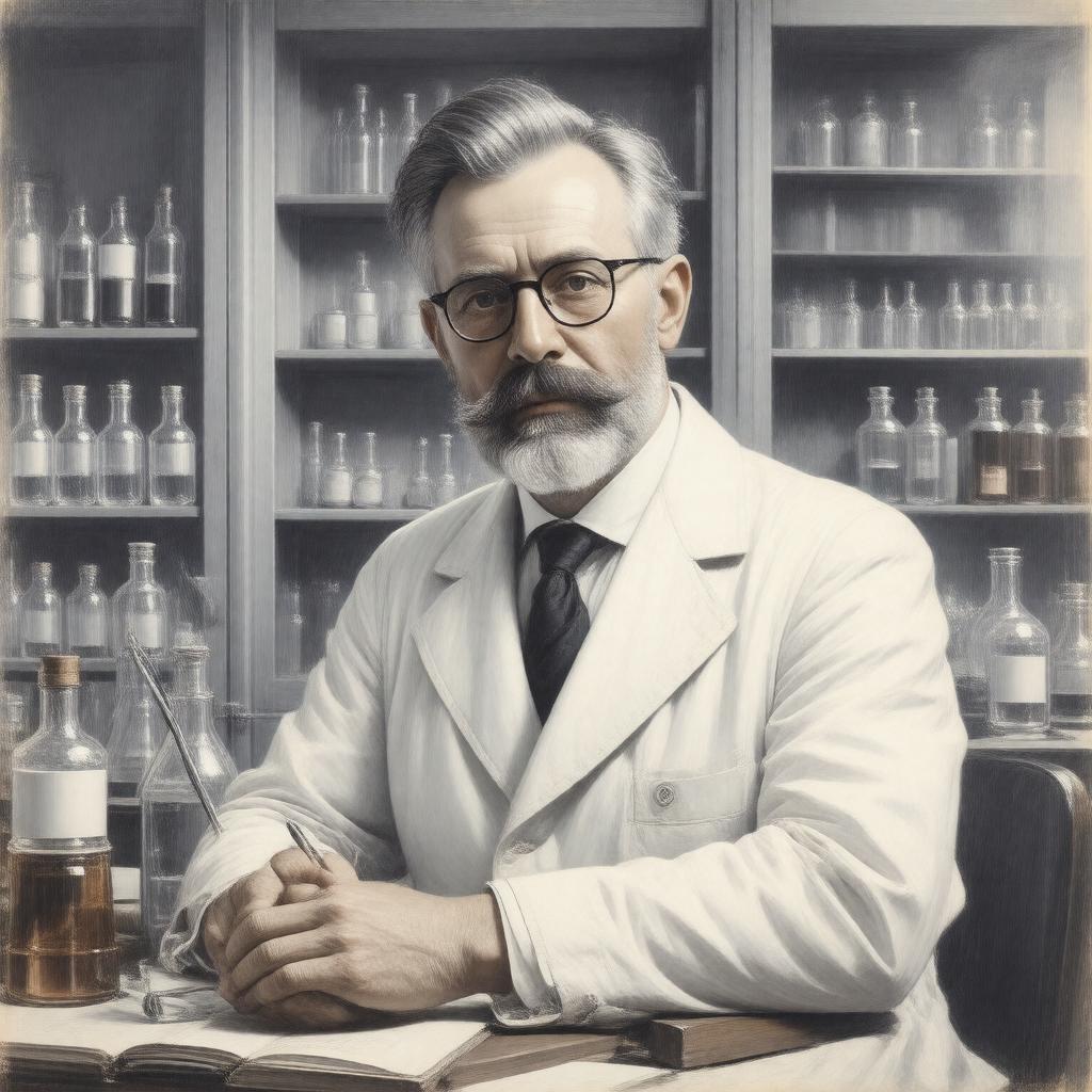 AI-created image of Benjamin Chain