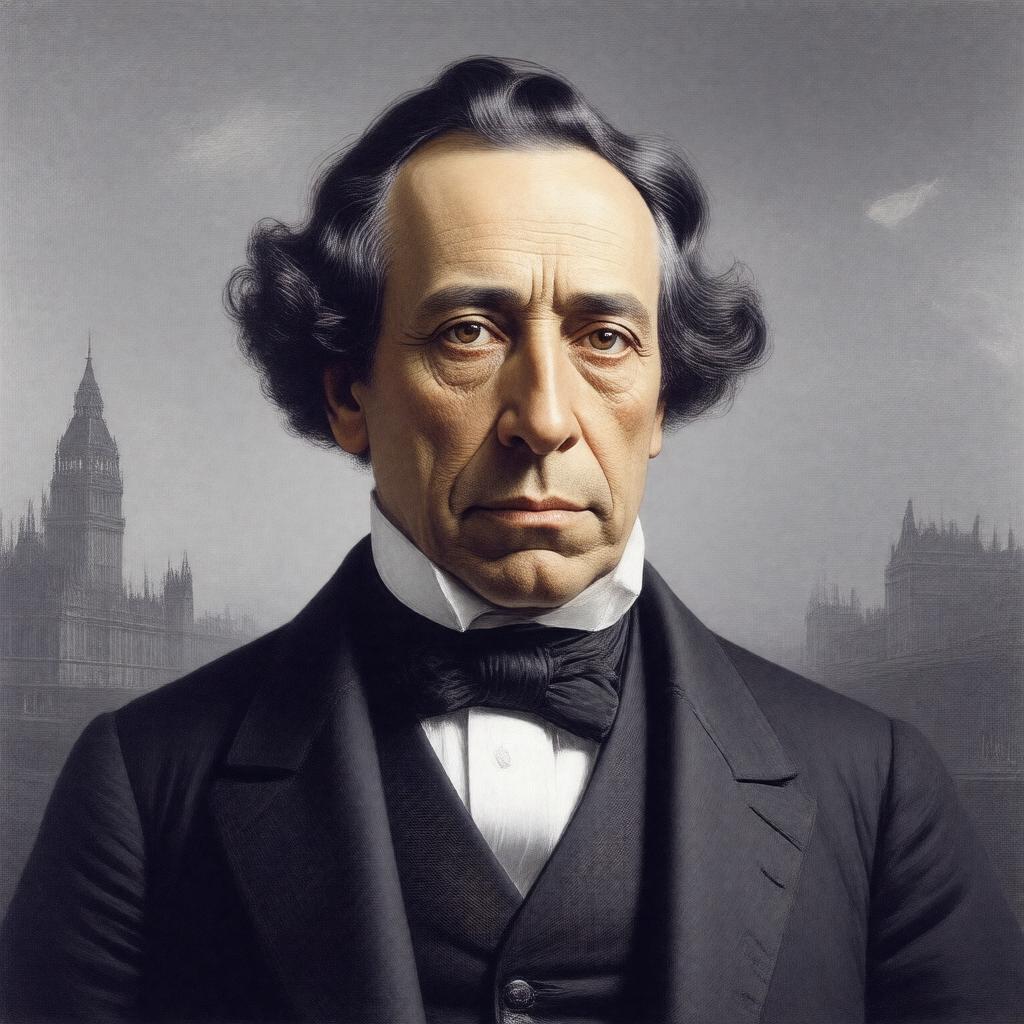 AI-created image of Benjamin Disraeli