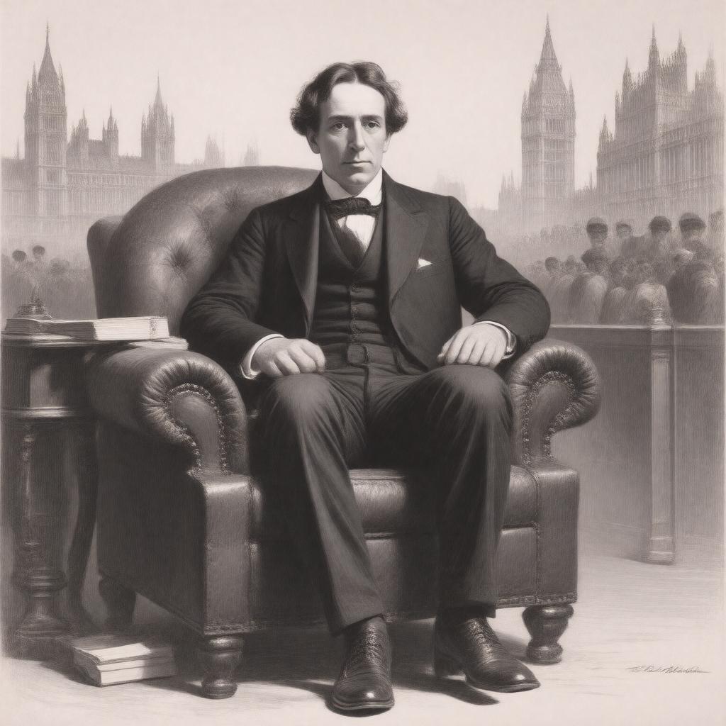 AI-created image of Benjamin Disraeli