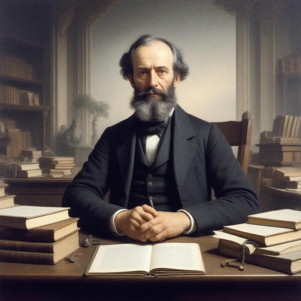 Click to view larger image AI-created image of Benjamin Ferris