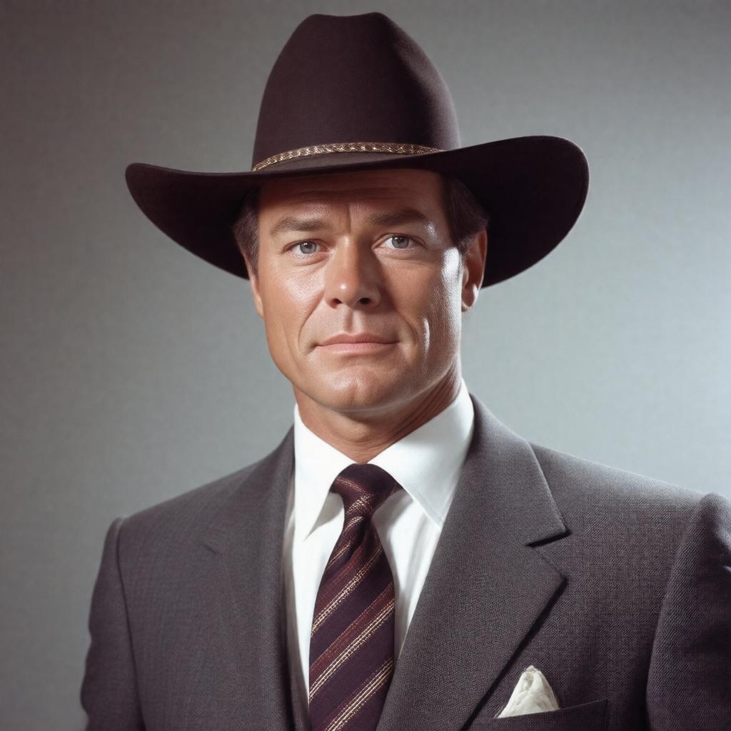 AI-created image of Benjamin Hagman