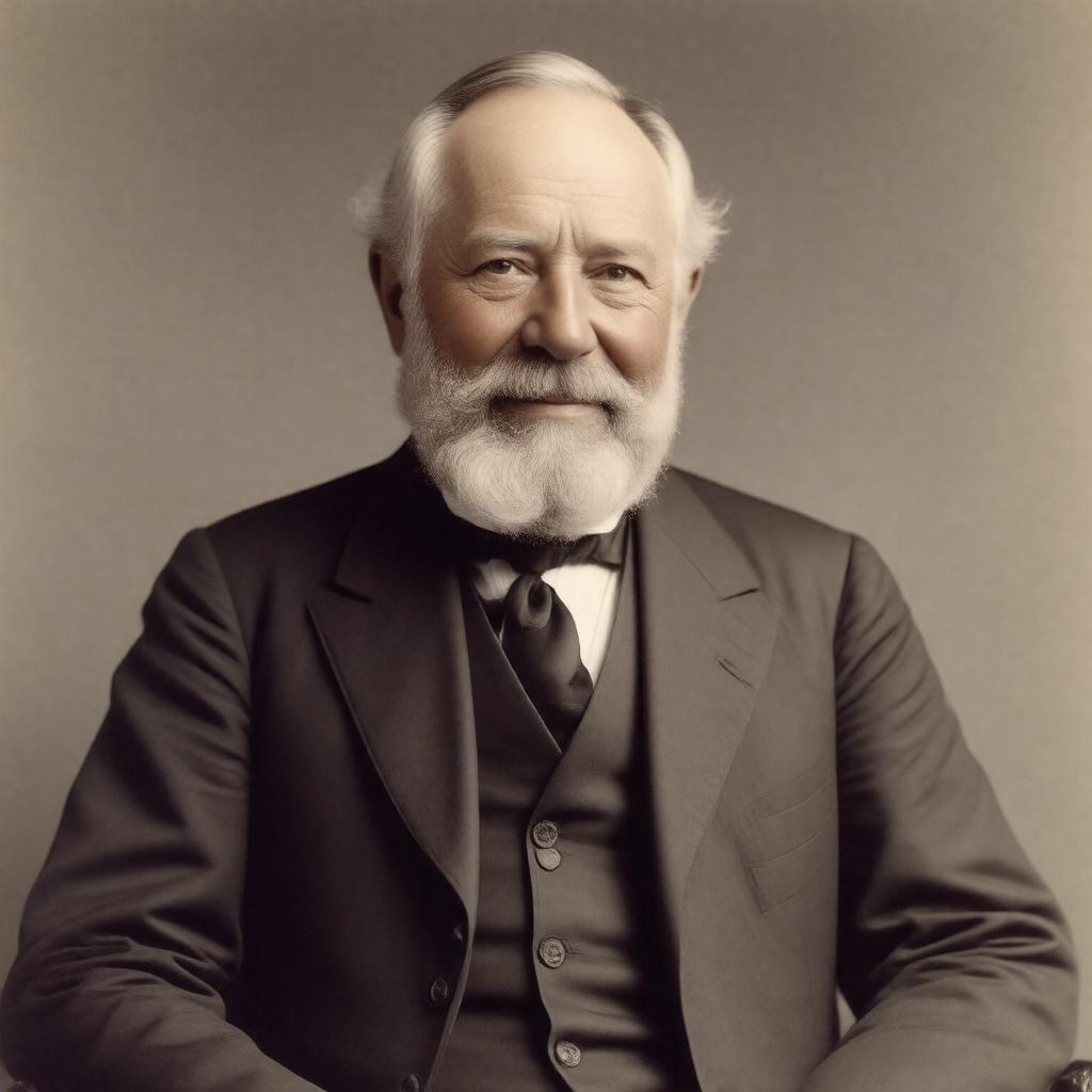 AI-created image of Benjamin Harrison