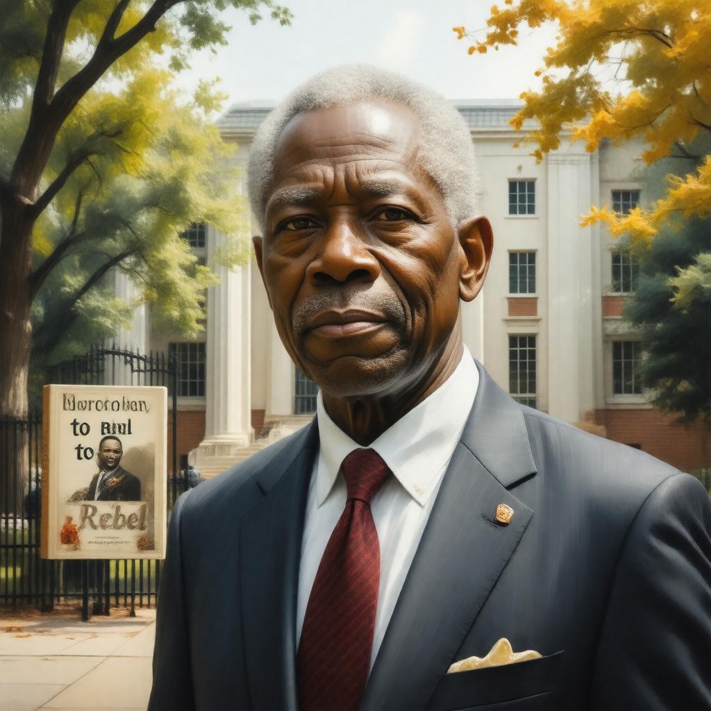 AI-created image of Benjamin Mays