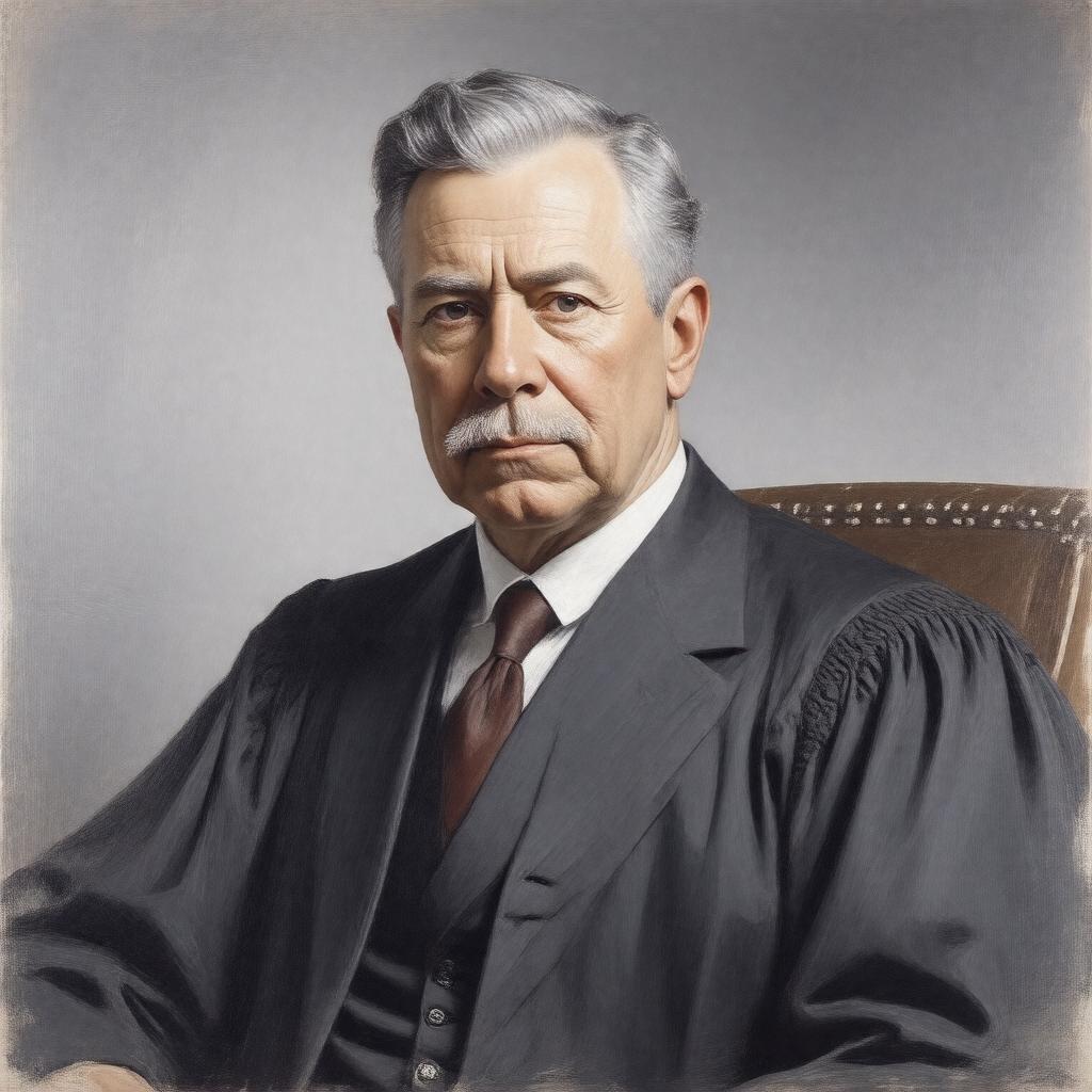AI-created image of Benjamin N. Cardozo