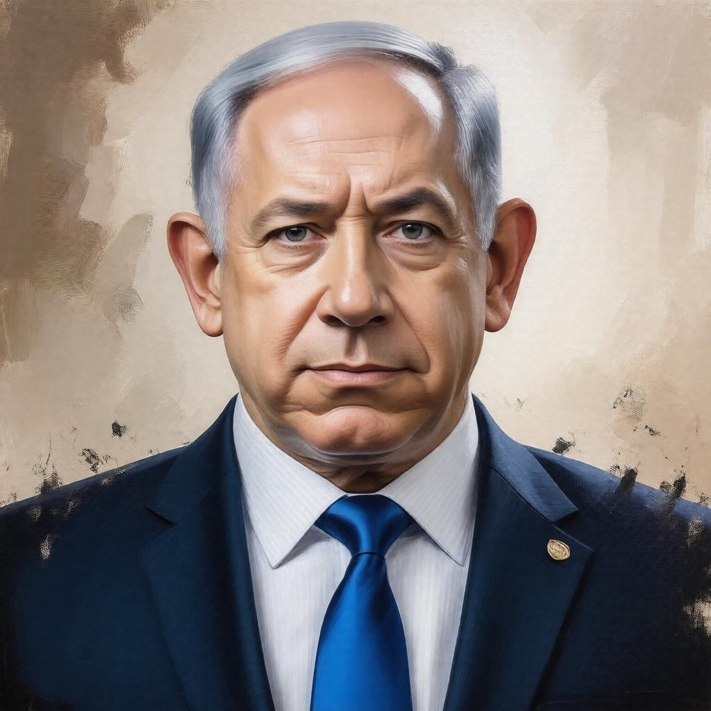 AI-created image of Benjamin Netanyahu