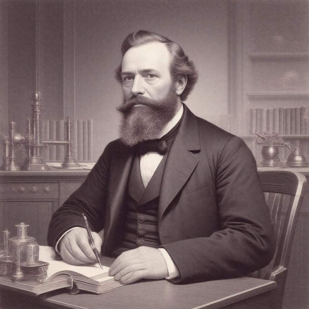 AI-created image of Benjamin Peirce