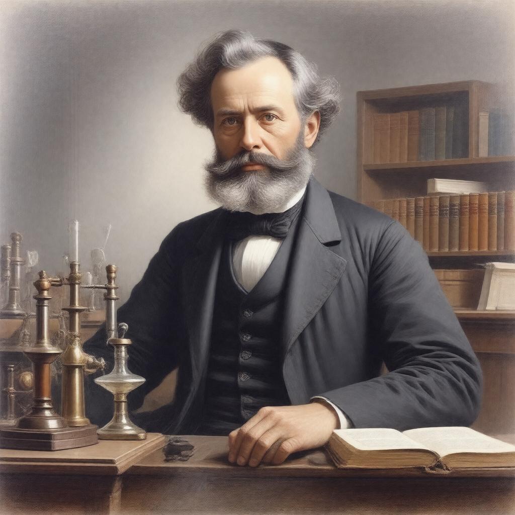 AI-created image of Benjamin Silliman