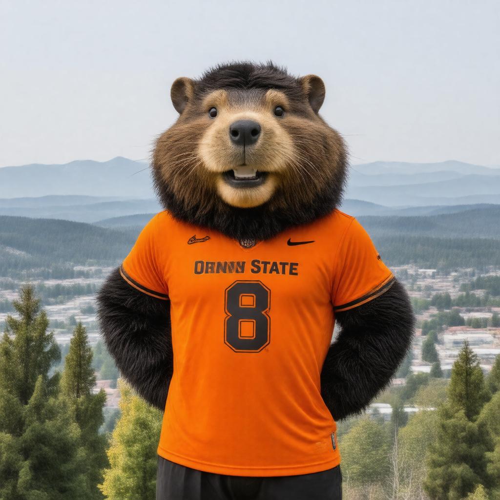 AI-created image of Benny Beaver