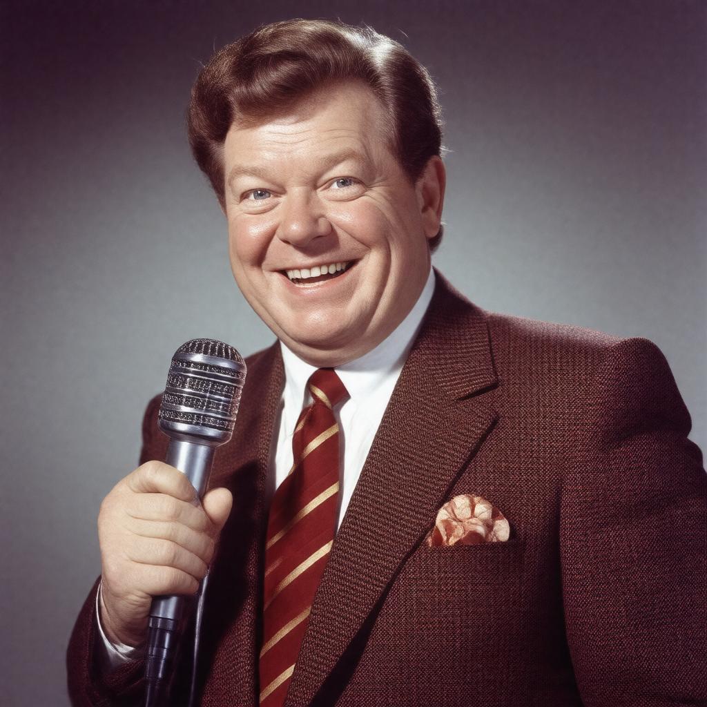 AI-created image of Benny Hill