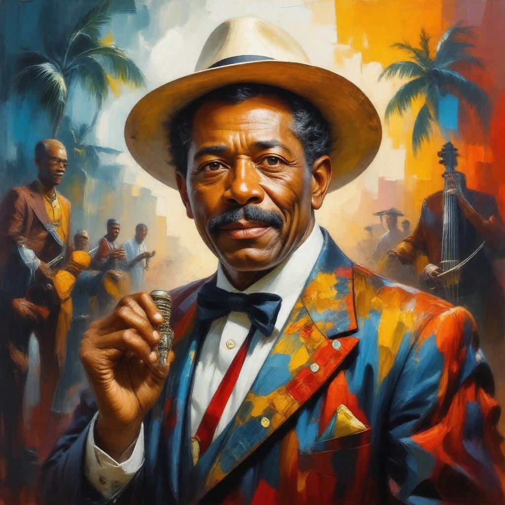 AI-created image of Benny Moré