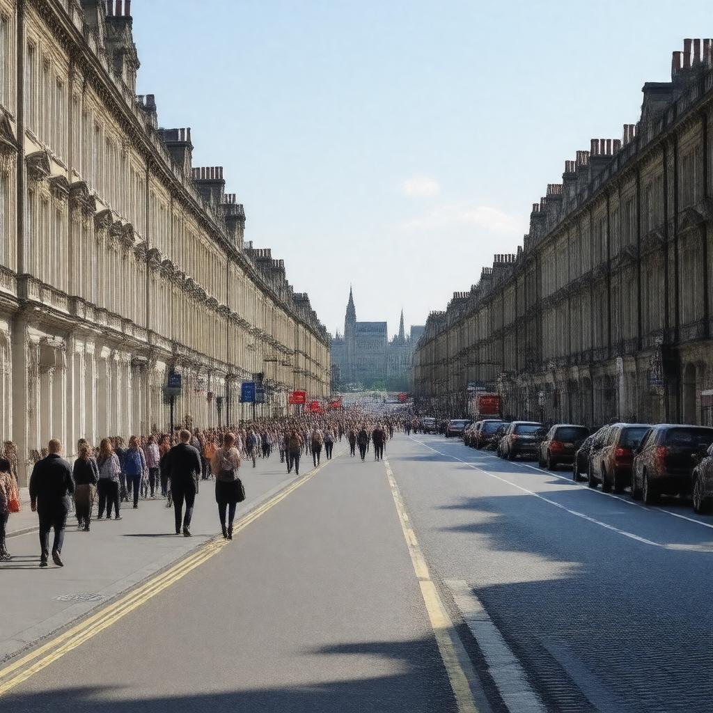 AI-created image of Bentinck Street