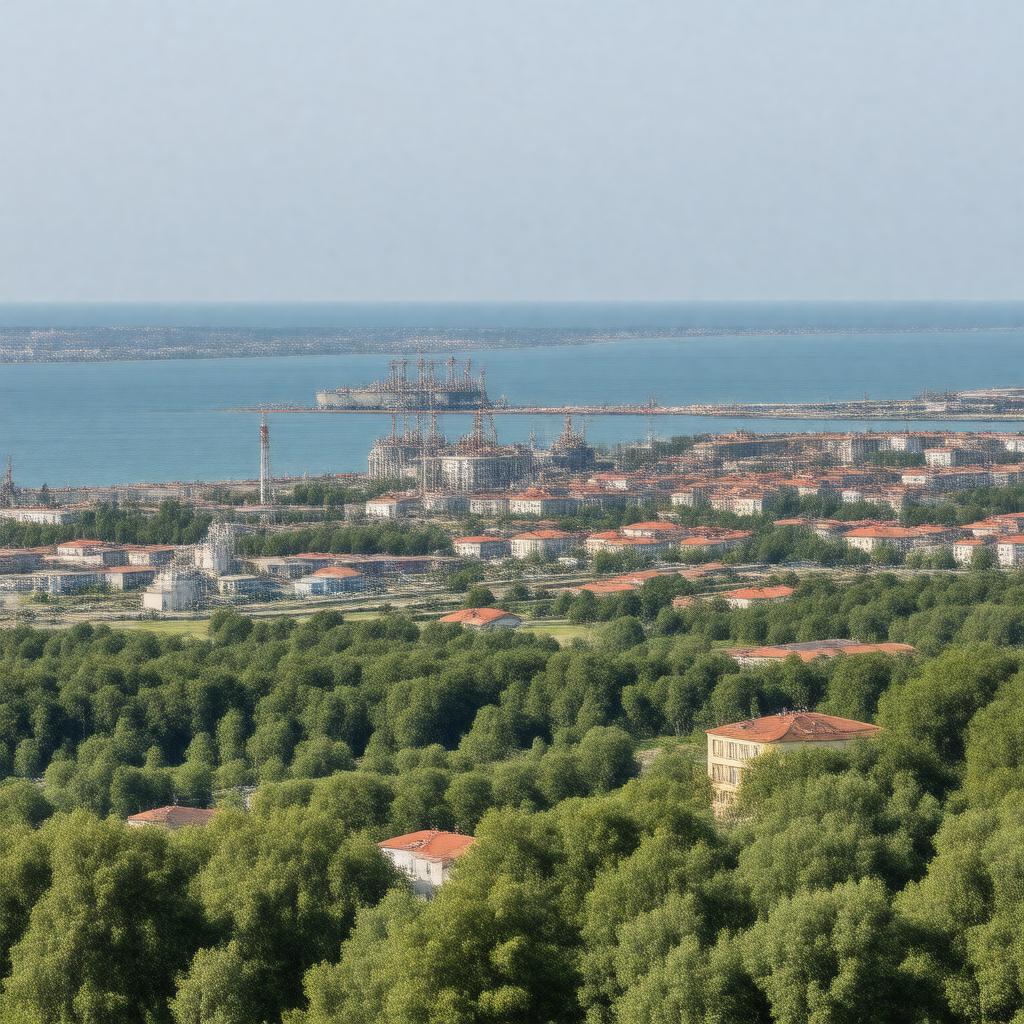 AI-created image of Berdyansk