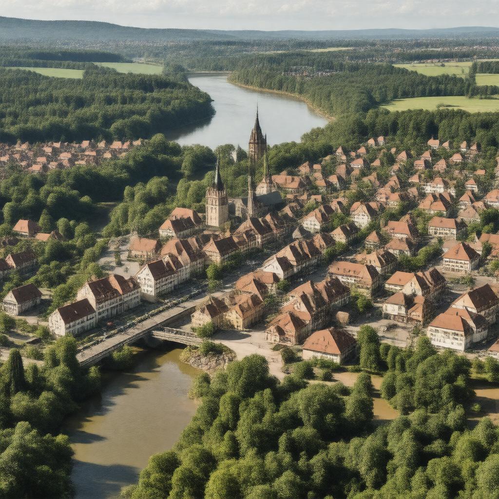AI-created image of Bergisch Gladbach