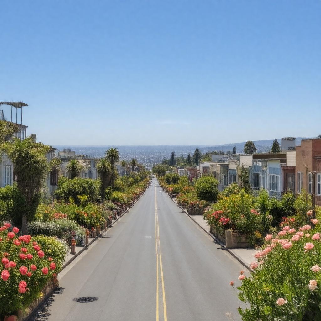 AI-created image of Berkeley, California, USA