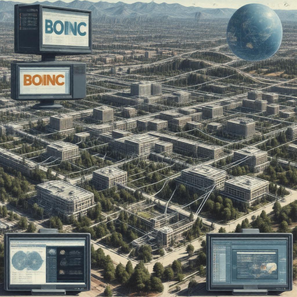 Click to view larger image AI-created image of Berkeley Open Infrastructure for Network Computing (BOINC)