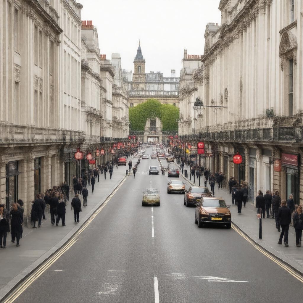AI-created image of Berkeley Street