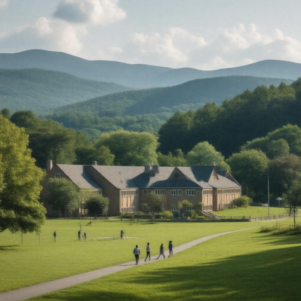 AI-created image of Berkshire Hills Regional School District