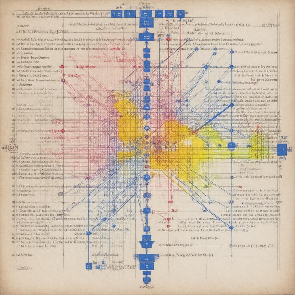 AI-created image of Berlekamp–Massey algorithm