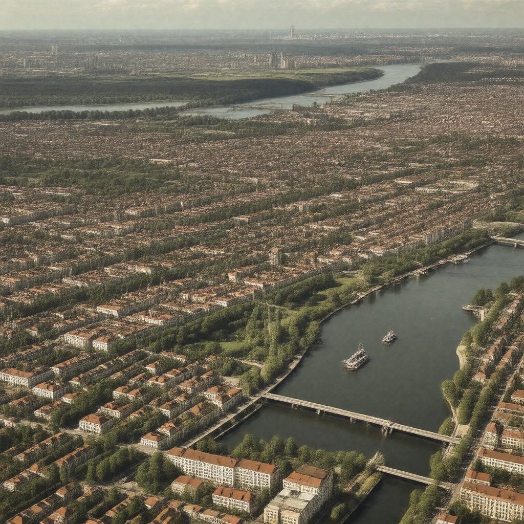 AI-created image of Berlin-Treptow, Germany