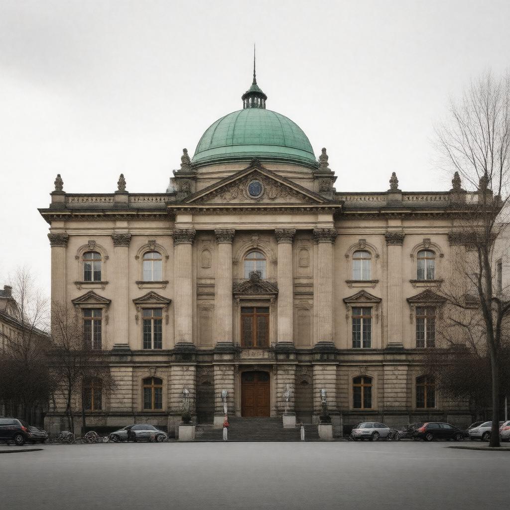 AI-created image of Berlin Academy of Sciences