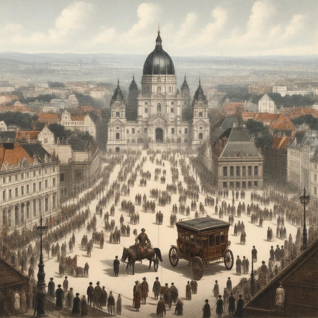 AI-created image of Berlin, German Empire