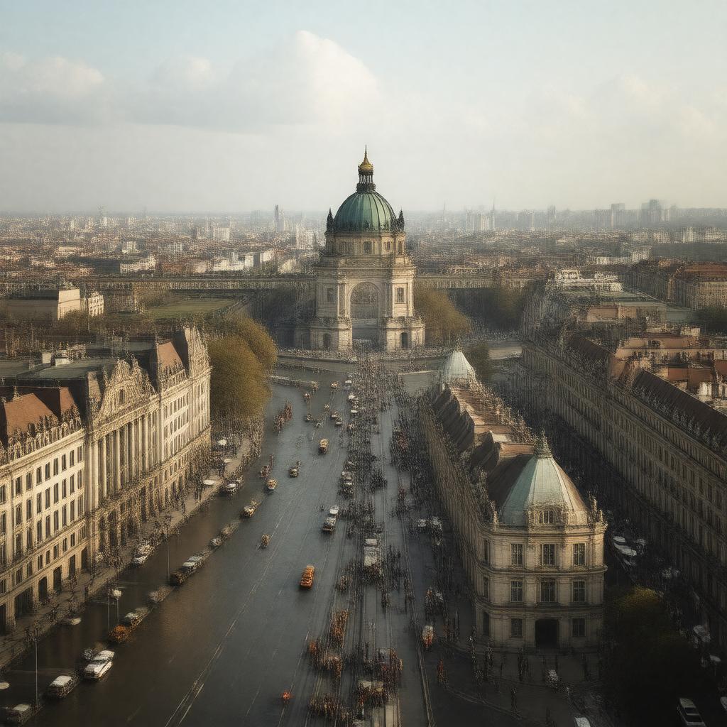 AI-created image of Berlin, Kingdom of Prussia