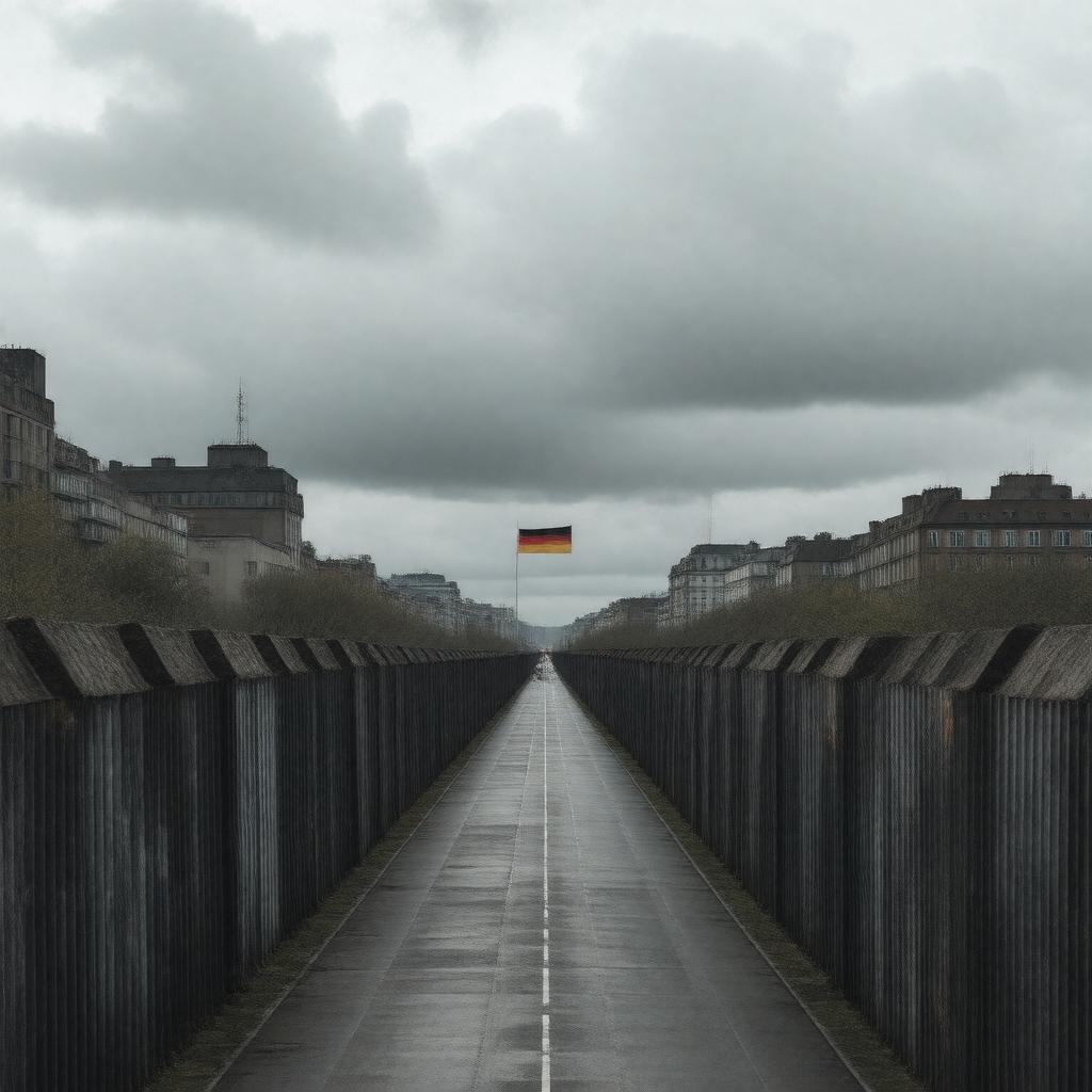 AI-created image of Berlin, West Germany