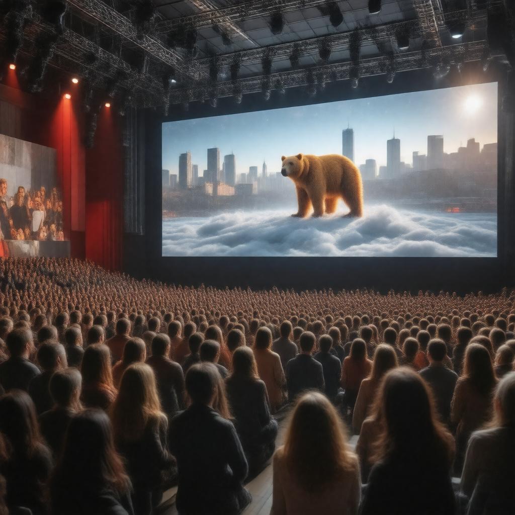 AI-created image of Berlinale (Berlin International Film Festival)