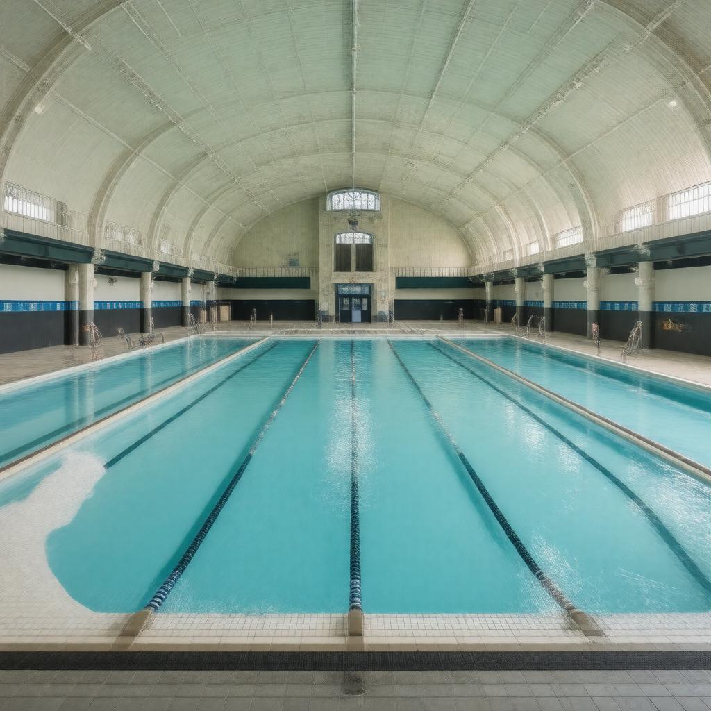 AI-created image of Bermondsey Baths