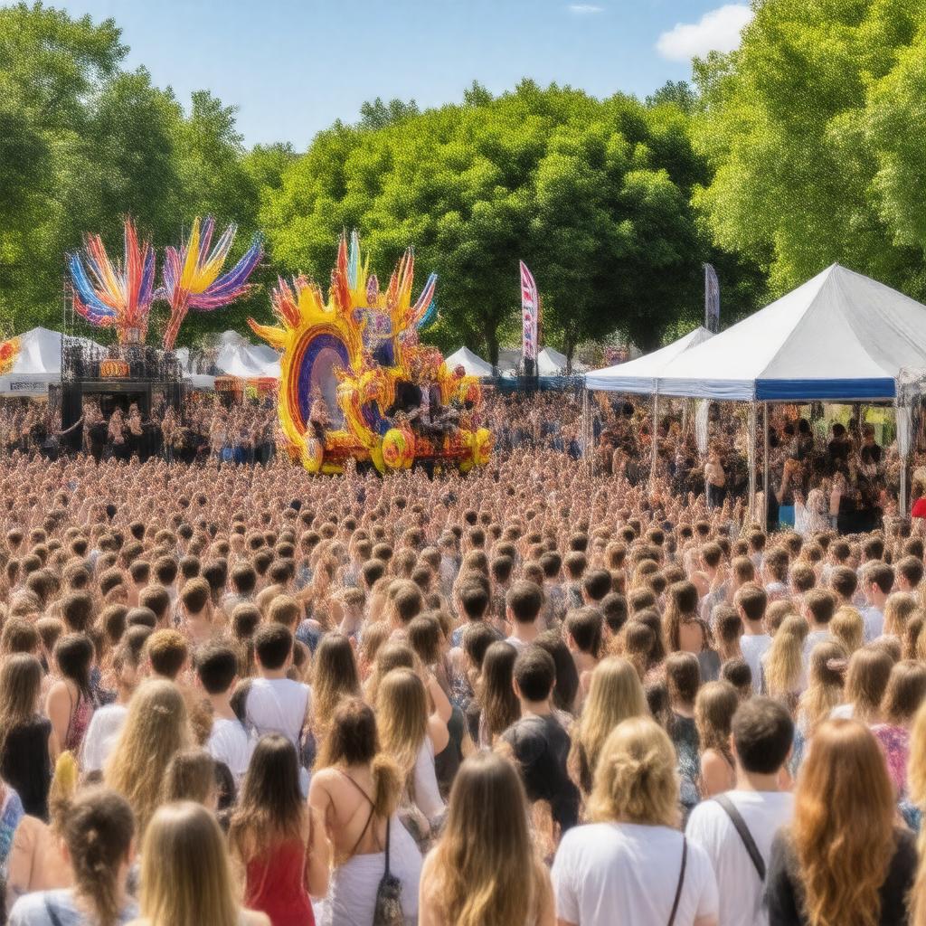 AI-created image of Bermondsey Carnival