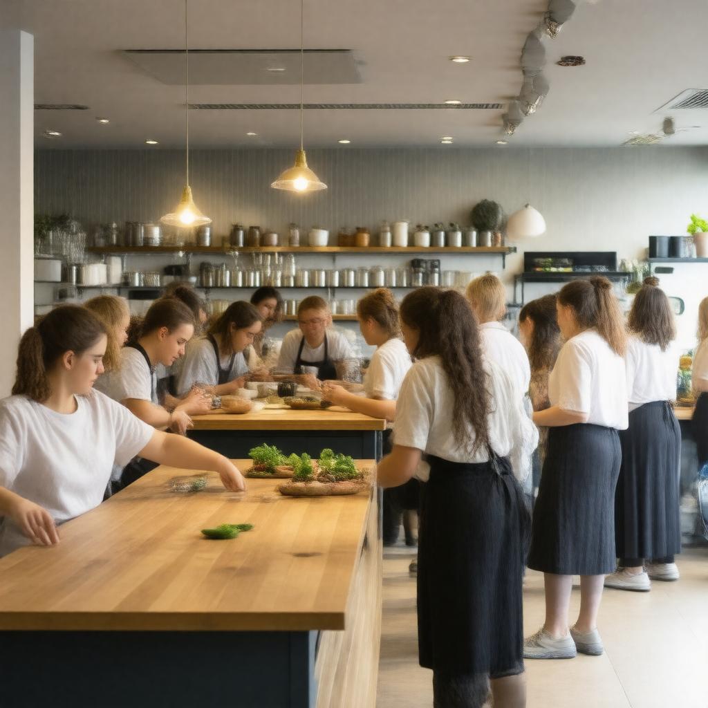 AI-created image of Bermondsey Community Kitchen