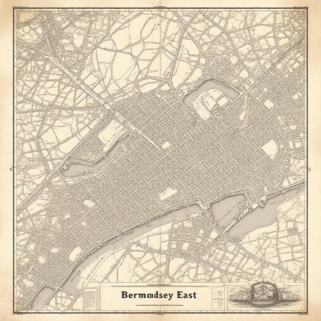 AI-created image of Bermondsey East (historical constituency)