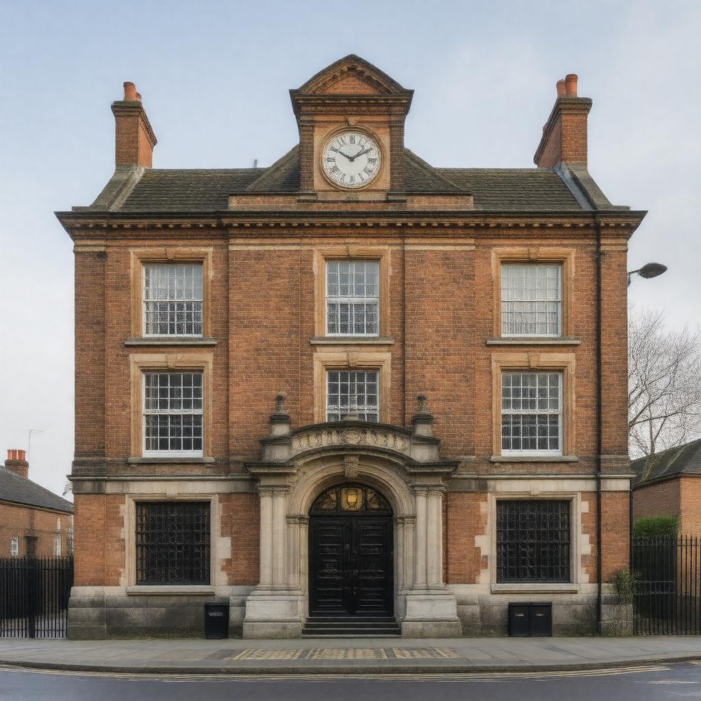 AI-created image of Bermondsey Library