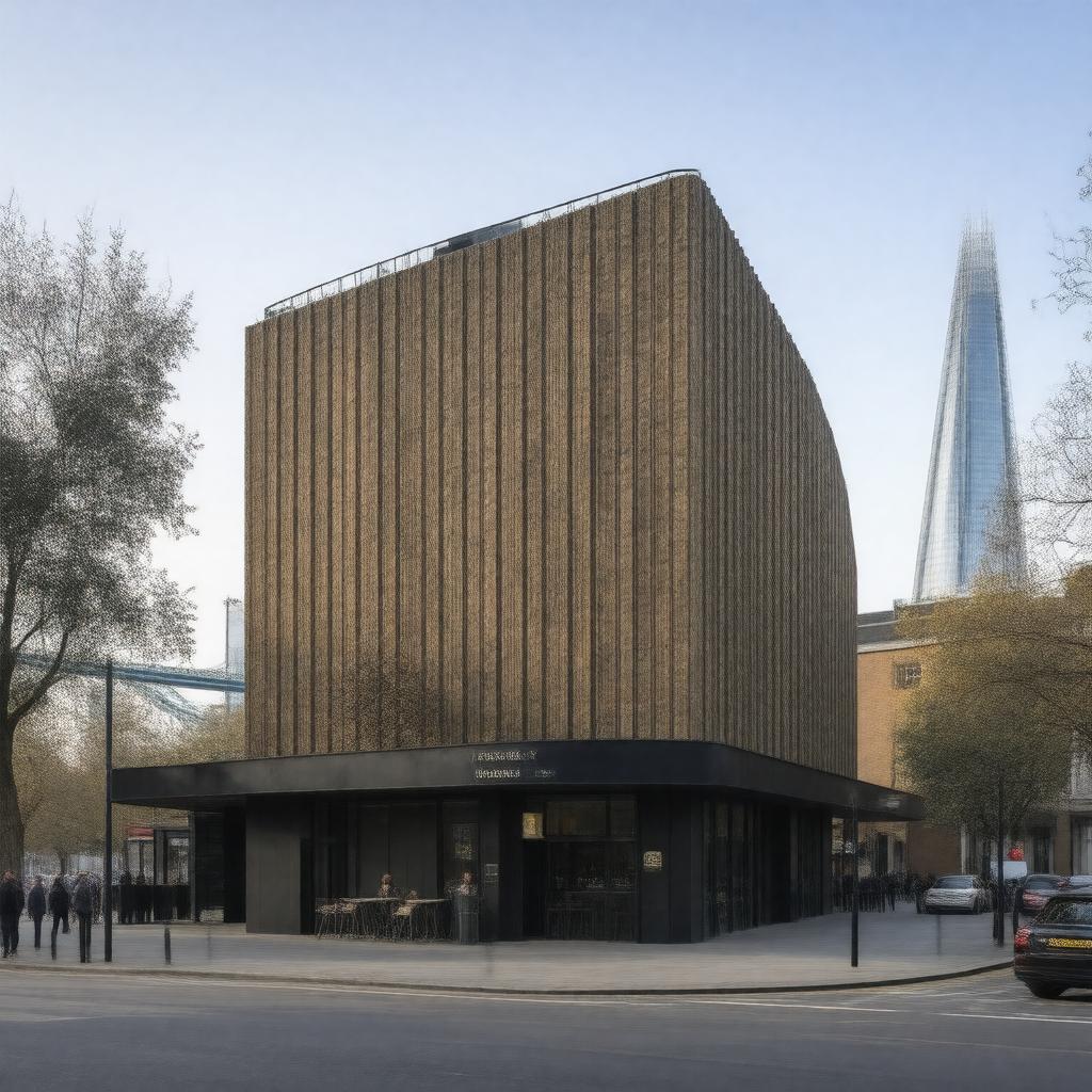 AI-created image of Bermondsey Square Hotel