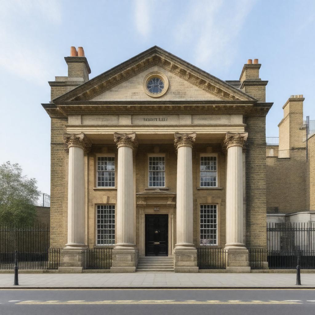 AI-created image of Bermondsey Town Hall