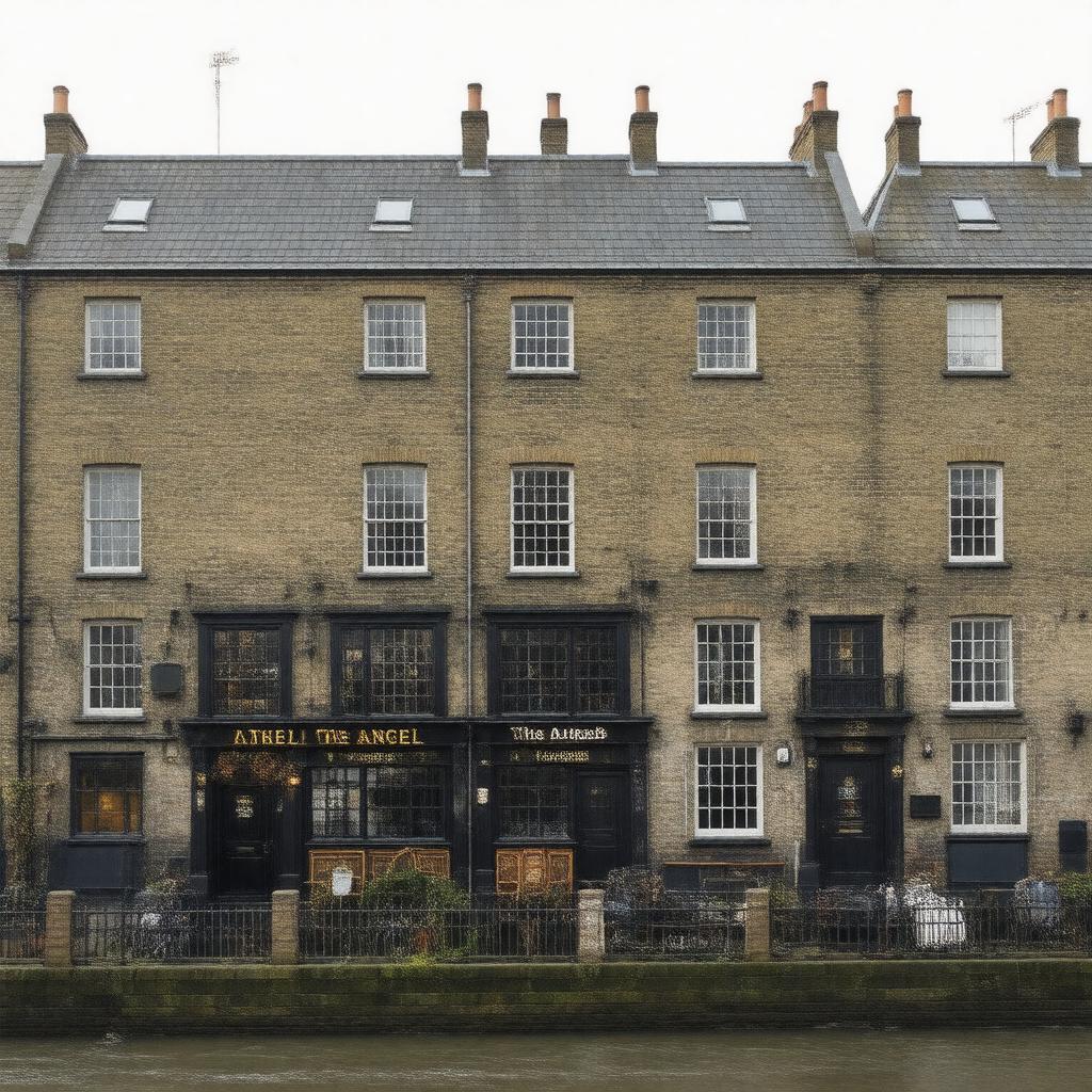 AI-created image of Bermondsey Wall