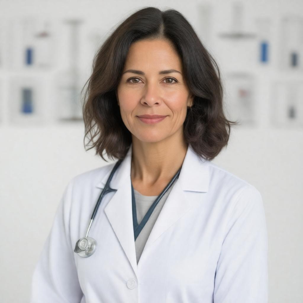 AI-created image of Bernadine Healy