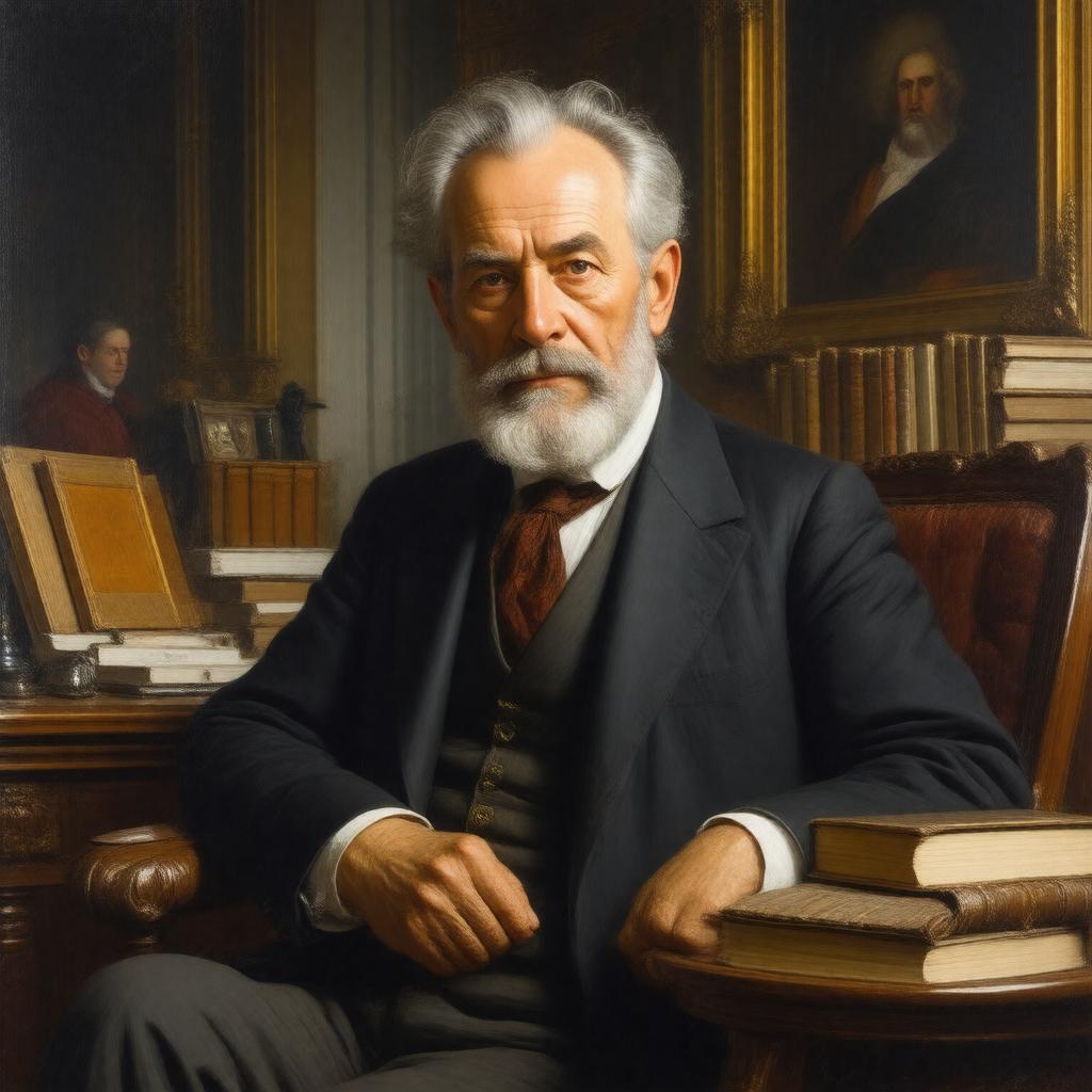 AI-created image of Bernard Berenson