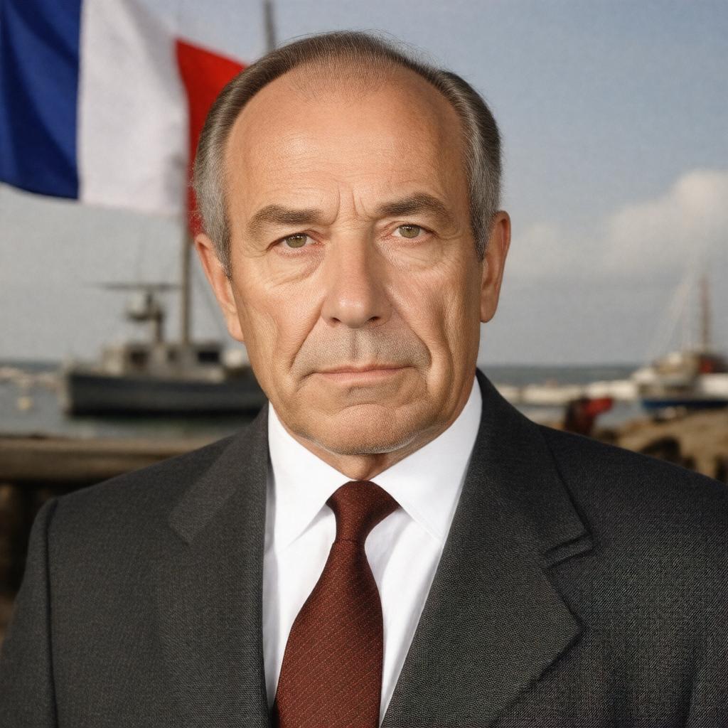 AI-created image of Bernard Briand